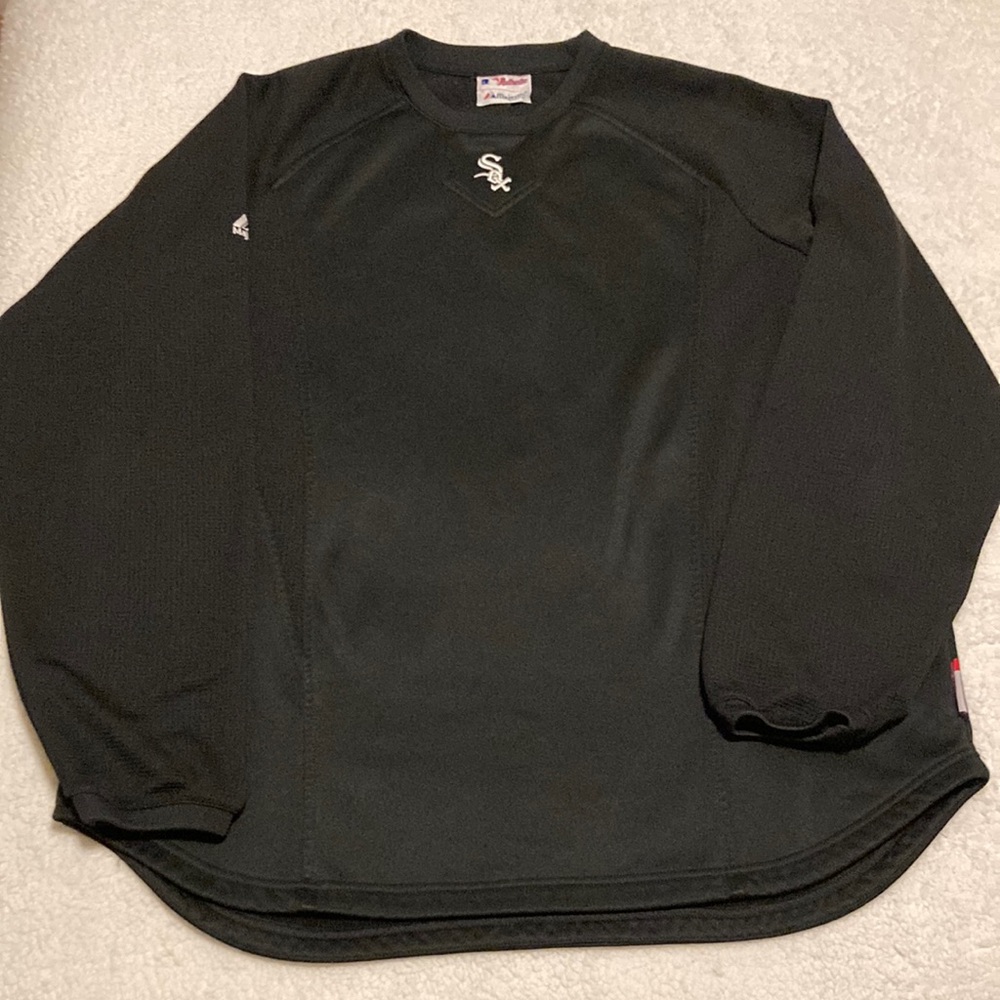 Majestic MLB Chicago White Sox Thermabase pullover shirt/sweatshirt Size XL